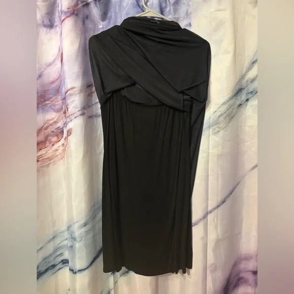 Midnight Hour Whimsigoth flowing dress !! Death-moth & roses - Picture 6 of 7